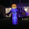 8ft. Lighted Jack-O'-Lantern Grim Reaper Inflatable Outdoor Halloween Decoration